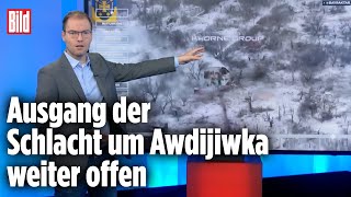 UkrainePanzer schlägt Russen in die Flucht  BILDLagezentrum [upl. by Adnilec]