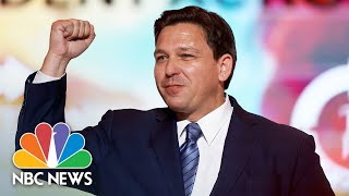 NBC News Projects Florida Gov Ron DeSantis Wins ReElection [upl. by Chalmers]