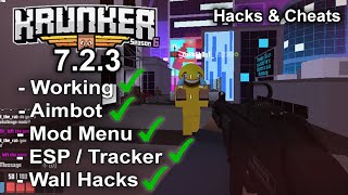 Krunkerio 723 Free Hacks amp Cheats WORKING [upl. by Nnoj]