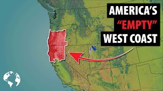 Why So Few Americans Live In This HUGE Area Of The West Coast [upl. by Sherie348]