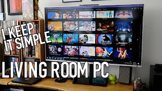 Whats Installed on My Media Center Mini PC Living Room Gaming amp Media PC Guide 2023 [upl. by Tezil]