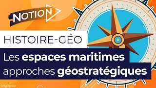 Croquis de géographie  Les espaces maritimes approches géostratégiques [upl. by Asira]