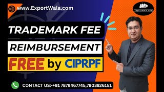 Trademark Fee Reimbursement by CIPRPF India SME Forum  Hindi  Ankit Sahu [upl. by Scottie]