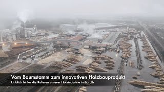 Vom Baumstamm zum innovativen Holzprodukt  die Holzindustrie Baruth [upl. by Orford]