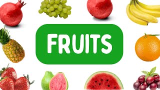 Fruit Names  Learn Fruit Names with Pictures  Learn English Words  English Vocabulary For Kids [upl. by Renelle]