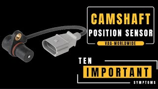 10 Most Common Camshaft Position Sensor Symptoms [upl. by Anton]