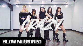 SLOW 포미닛 4MINUTE  ‘미쳐Crazy’  커버댄스 DANCE COVER  안무 배우기 느리게 거울모드 SLOW MIRROR MODE [upl. by Elsbeth]