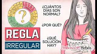 😳⏰ REGLA IRREGULAR Por qué ocurre Cuántos días de retraso son normal [upl. by Norted]