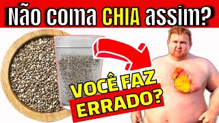 Coma CHIA da maneira correta e perca peso e baixe os triglicerídeos  como ativar sementes de chia [upl. by Asilrac615]