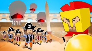 NEW Endless GLADIATOR Mode added to Paint the Town Red PTTR Update Gameplay [upl. by Fraze]