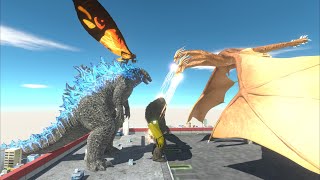 Legendary Godzilla Lead Mothra and Kong Glove BEAST beat Monster Zero [upl. by Landbert]