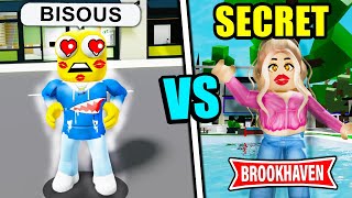 ODA DEMANDE UN BISOUS A ODETTE ça tourne mal 😱 Roblox Brookhaven RP [upl. by Nyleuqaj979]