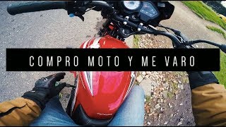 COMPRO MOTO Y ME VARO  DIADEUNMOTERO [upl. by Yanej642]