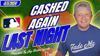 MLB Picks Today 452024  FREE MLB Best Bets Predictions and Player Props [upl. by Anada]