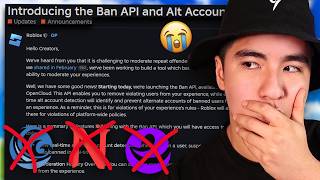 NEW Roblox Ban API Update Alt Detection Roblox Exploiter POV [upl. by Crespi790]