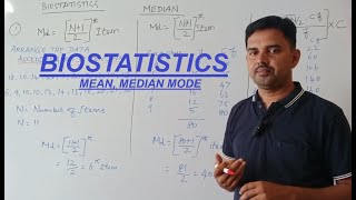 Biostatistics  Mean  Median  Mode Zoology [upl. by Peedus]