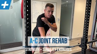 AC Joint Rehab  Strength and Stability Exercises  Tim Keeley  Physio REHAB [upl. by Tierney]