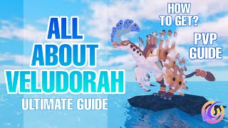 VELUDORAH HOW TO MASTER THE ROBOT RAPTOR Ultimate Guide ⚙  Creatures of Sonaria [upl. by Noe]