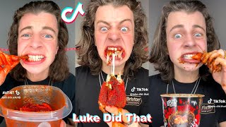 SPICIEST FOOD  LukeDidThat TikTok Compilation 2023 3 [upl. by Anaejer]