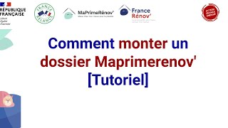 Comment se connecter à mon compte Maprimerenov Tutoriel [upl. by Yehtomit]