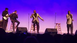 The Manhattans ftg Gerald Alston sings quotDance To A Love Songquot at The Chesapeake Art Center [upl. by Husha]