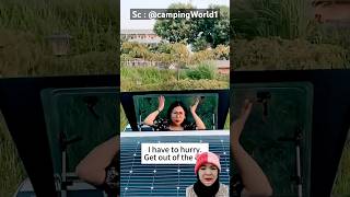 Ada bau asap dimobil‼️campingWorld1 [upl. by Sairacaz326]