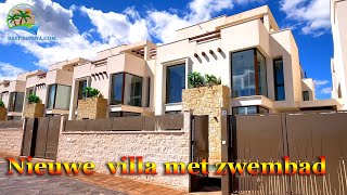 Nieuwe hightech villa in Spanje met zwembad nieuwbouw woning 2022 huis aan Costa Blanca 🏠 🇪🇸 🌊 ☀️ [upl. by Kenweigh]