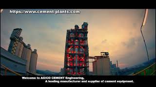 Rotatory Kiln in Cement Plant with capacity 8000 tons per day [upl. by Julina]