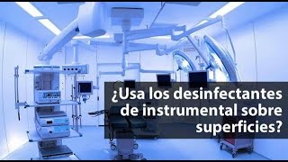 ¿Por qué NO usar desinfectante de alto nivel en áreas o superficies hospitalarias [upl. by Bourque]