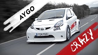 The Worlds Baddest Toyota Aygo Is A 200hp RWD Ride With Mad Attitude [upl. by Feingold]