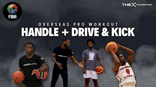 Workout with Overseas Pro PG  Ball Handling  Drive amp Kick Reads [upl. by Errecart10]