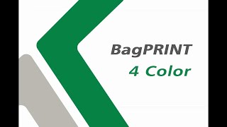 BagPRINT 4 Color Continuous Roll to Roll PP Woven Bag Printing Machine [upl. by Isawk]