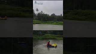 Experience the magic of a coracle ridecoracleride explorecoorg coorg [upl. by Kaiulani540]