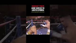 AUGIE SANCHEZ VS LUISITO ESPINOSA WORLD TITLE  HIGHLIGHTS [upl. by Arden711]