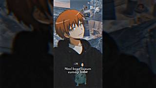 Karma Akabane AMV amvedit amv edit today youtube today phonk music beats remix shorts [upl. by Easlehc]