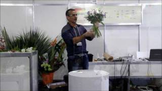 Curso de Arte Floral  Técnica de Buquê em Espiral  Batista Reis [upl. by Sontag]