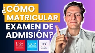 ¿Cómo MATRICULAR examen de ADMISION de las UNIVERSIDADES PUBLICAS [upl. by Clough13]