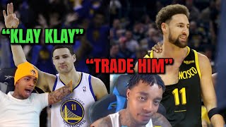 FlightReacts Loving Then Hating Klay Thompson [upl. by Ennaitsirk]