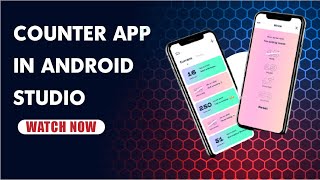 How to create a Counter App in Android Studio  the easiest way [upl. by Enelyw]