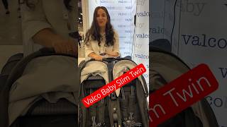 Valco Baby Slim Twin Double Stroller Sneak Peek [upl. by Adnohs514]