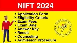 NIFT 2024  Application form Eligibility Criteria Exam Date Syllabus Exam Pattern [upl. by Papp953]