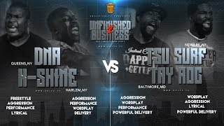 TSU SURF TAY ROC VS K SHINE DNA SMACK PT2 REMATCH URL RAP BATTLE  URLTV [upl. by Polak234]