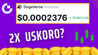 Dogeverse Kriptovaluta je LANSIRANA Uskoro Skok CJENE [upl. by Natiha]