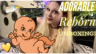 Adorable Reborn unboxing From Rebornscom [upl. by Adlin]