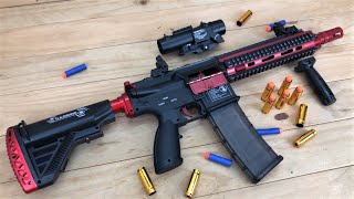 Most Realistic M416 Toy Gun Ever  Fullauto Like Real Shooting [upl. by Ailina]