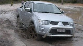 Mitsubishi Triton Offroad Test [upl. by Cown716]