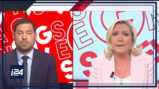 Marine Le Pen évoque lidéologie islamiste sur i24NEWS [upl. by Erlina]