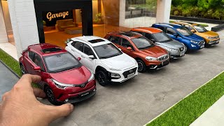 Most Realistic Regular Compact SUVs at Multi Car Brand Dealership  Rare 118 Scale Diecast Cars [upl. by Lynad]