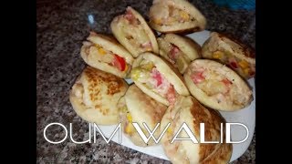 Oum walid  Top recette de Batbout mahchi ام وليد بطبوط محشو [upl. by Elkraps478]