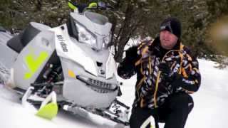 TEST RIDE 2014 SkiDoo Summit Freeride 154 [upl. by Onra596]